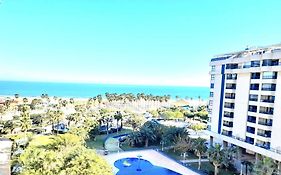 Beach Valencia Luxury D15-9 Apartment With Terrace And Sea Views With Two Rooms
