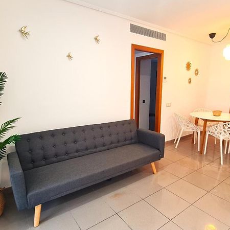 Beach Valencia Luxury D15-9 Apartment With Terrace And Sea Views With Two Rooms Buitenkant foto