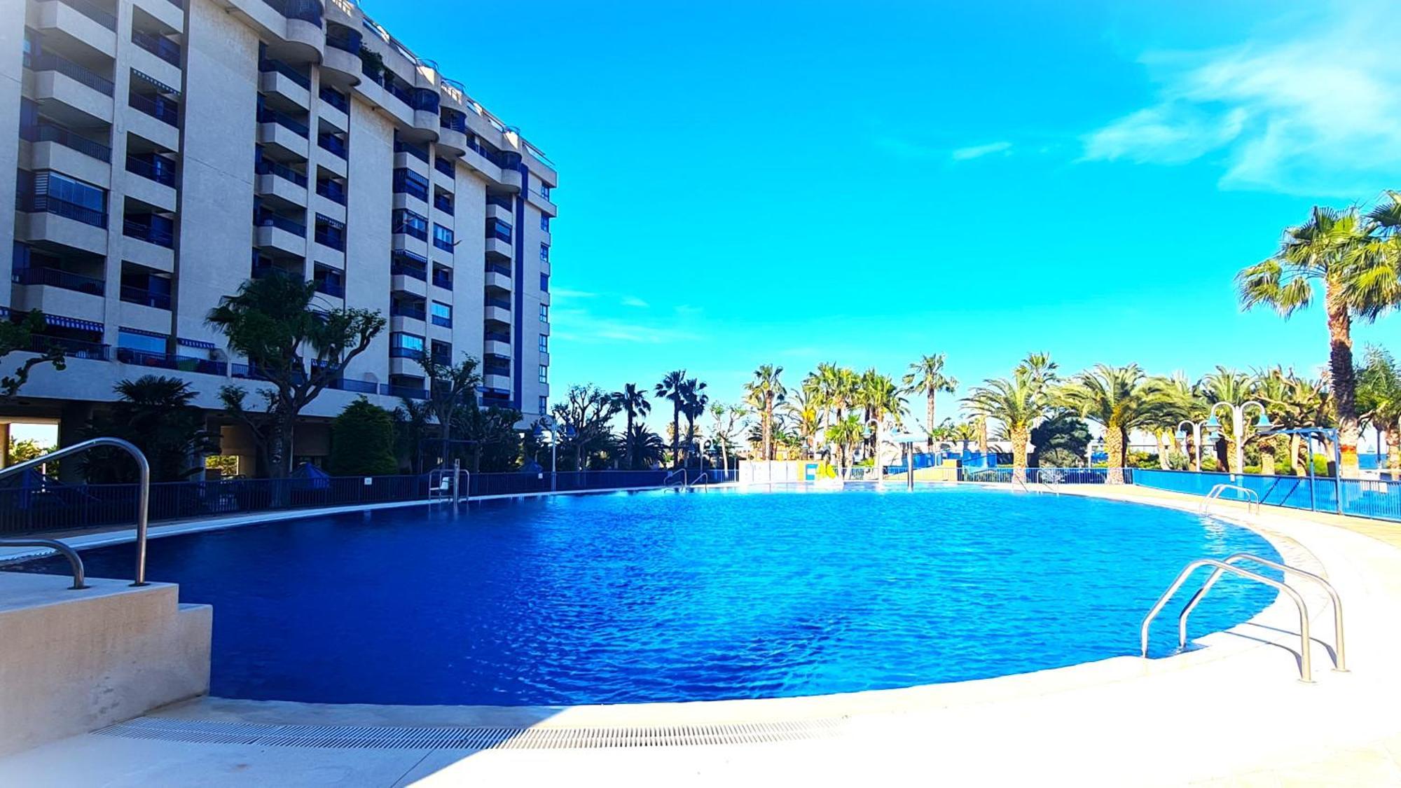 Beach Valencia Luxury D15-9 Apartment With Terrace And Sea Views With Two Rooms Buitenkant foto