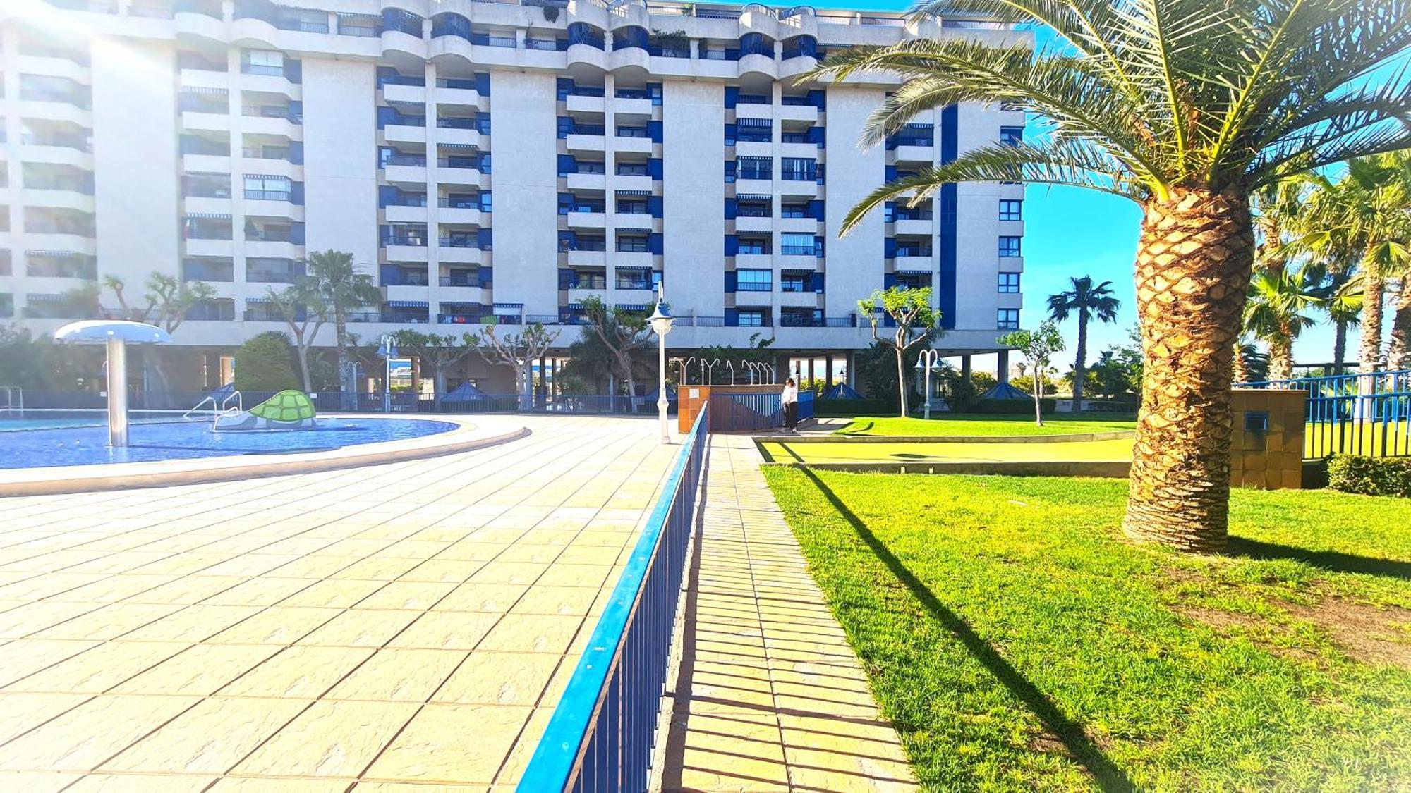 Beach Valencia Luxury D15-9 Apartment With Terrace And Sea Views With Two Rooms Buitenkant foto
