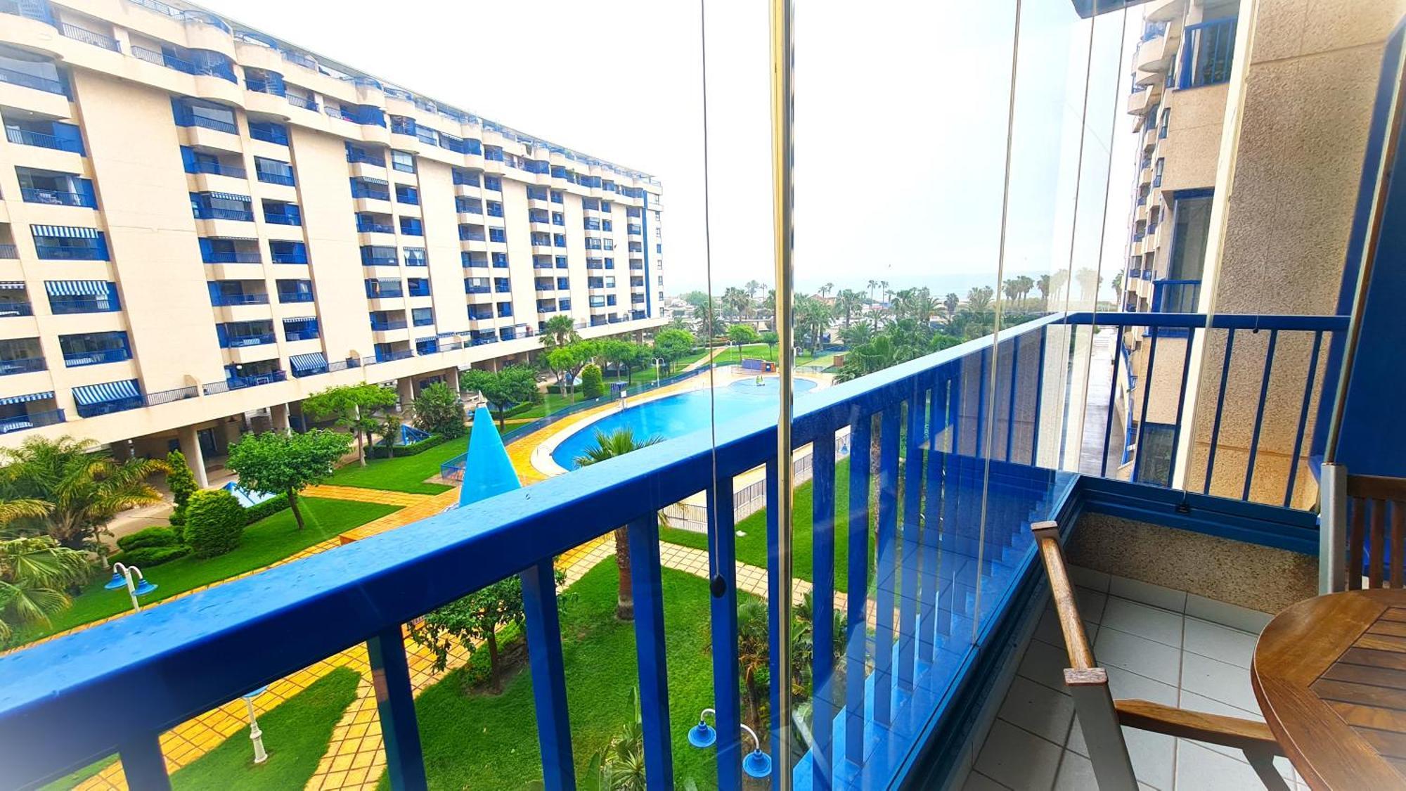 Beach Valencia Luxury D15-9 Apartment With Terrace And Sea Views With Two Rooms Buitenkant foto